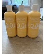 NEW 3pk Bundle Function of Beauty COILY Hair Shampoo 11oz/ea Flaxseed Oil - $27.71
