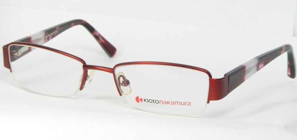 Kioto Nakamura K272-4 RED EYEGLASSES GLASSES FRAME Kiotonakamura 50-18-1... - $60.93