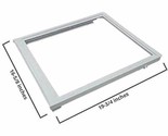 NEW Upper Crisper Drawer Cover For Frigidaire FRS6HR35KS0 FRS6HR5HSB3 FR... - $34.52