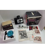 2 VTG Polaroid Square Shooter 2 Land Camera &amp; Color Adapter Kit #660 Lot... - €20,65 EUR