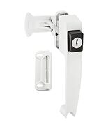 National Hardware N213-124 V1317 Pushbutton Latch in White - $46.46 CAD