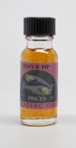 Pisces, Sandalwood and Fruit, Sun&#39;s Eye Zodiac Oils, 1/2 Ounce Bottle - $17.54