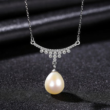 S925 Sterling Silver Clavicle Chain Palace Style Neck Chain 18K Gold Retro Fresh - £15.23 GBP