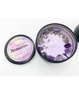 Relaxation Crystal Candle ~ 4 Ounce ~ Lavender Scented For Spells, Rituals - £5.47 GBP