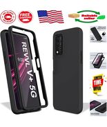 T- Revvl V+ Plus 5G Heavy Duty Case: Shockproof &amp; Built-in Protection, B... - $455.80 MXN