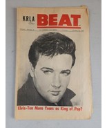 KRLA BEAT NEWSPAPER VOL 1 No 31 October 16, 1965 Elvis-Ten More Years As... - $411.00 MXN