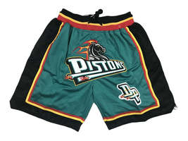 Detroit Pistons Classic Throwback Vintage Shorts - £38.26 GBP+