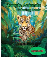 Jungle Animals Coloring Book - $9.95