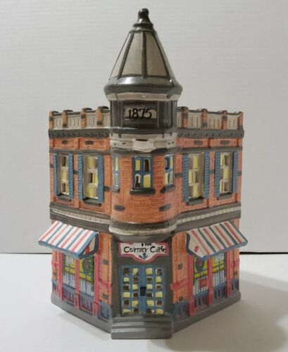 Primary image for Department 56 Original Snow Village 1988 Corner Cafe 5124-1 Lighted 