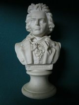 BETHOVEN PARIA Bust 9&quot; Marked J.W. - $104.85
