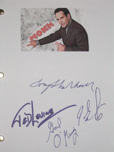 Monk Signed TV Script Screenplay X4 Autographs Tony Shalhoub Gail O'Grady Ted Le - $16.99