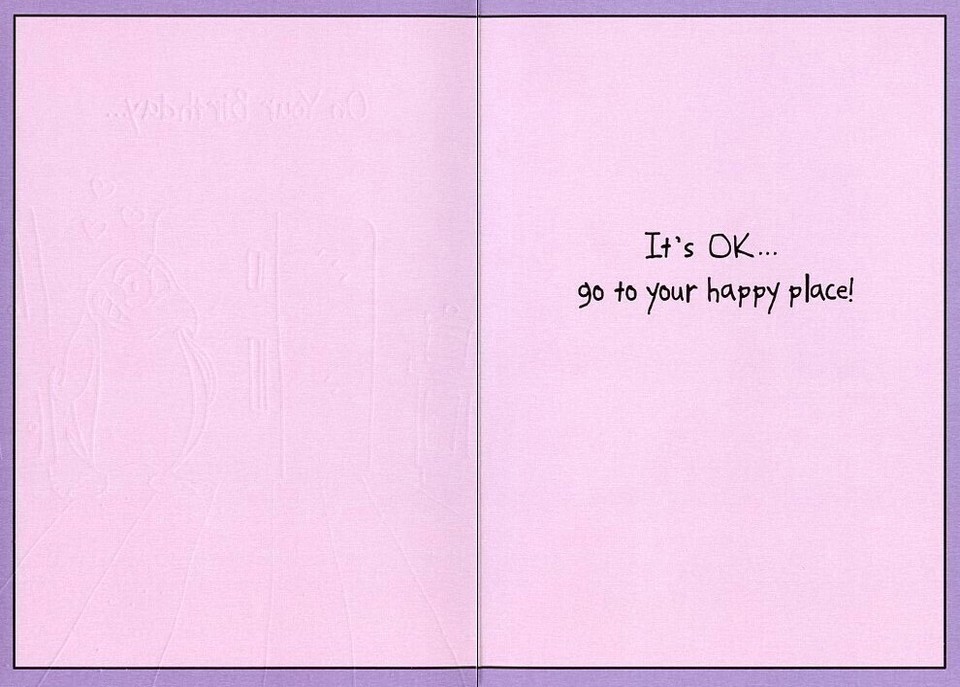 On Your Birthday... - Humorous Birthday Greeting Card - 28 Item image 2