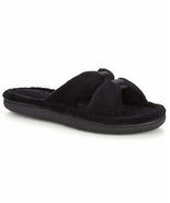 Isotoner Micro-Terry Satin Slide Slipper, 8.5-9 - $23.76