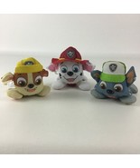Paw Patrol Plush Bean Bag Stuffed Toy Marshall Rubble Rocky Spin Master ... - $21.59 CAD