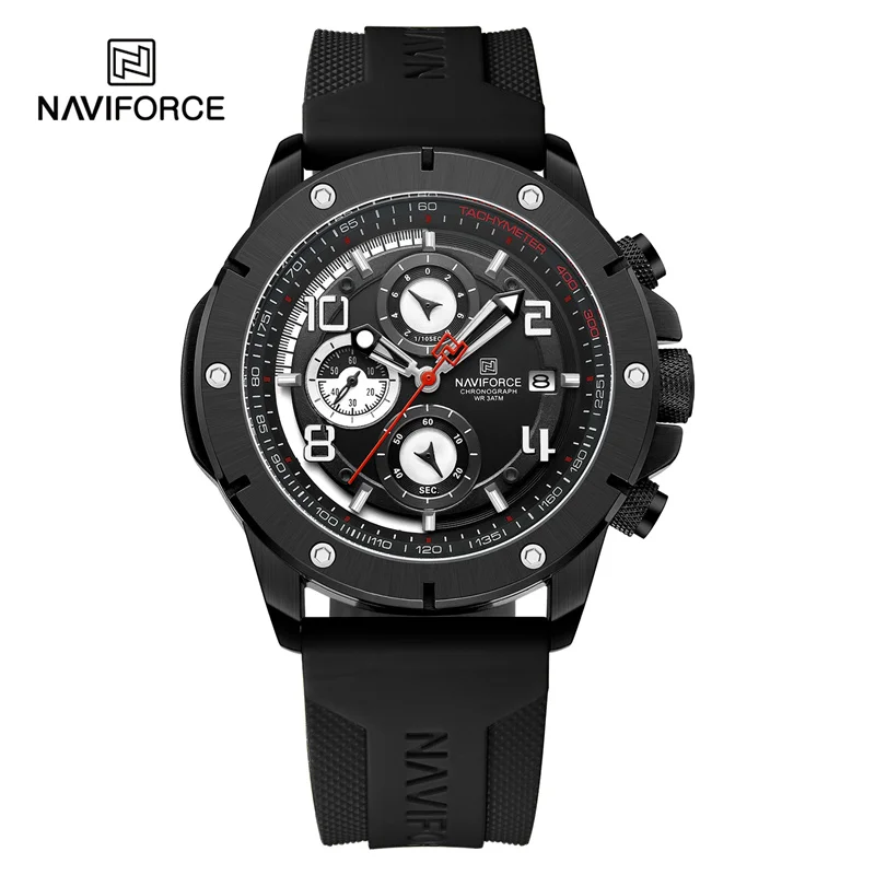 New Fashion Men’s Watch Chronograph Business Quartz Wristwatches Waterpr... - £39.16 GBP