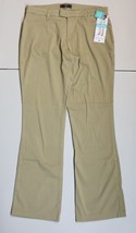 Riders By Lee Mid Rise Boot Cut Casual Pants Dark Khaki ▪ 8 MED ▪ New with Tag! - £11.85 GBP