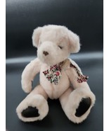 VINTAGE 1992 GUND VICTORIA SECRET Pink Plush Teddy Bear Stuffed Animal  - £7.76 GBP