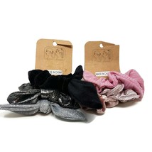 Berry Nordstrom Rack Womens One Size Assorted Hair Scrunchies Two 3-Packs - £12.37 GBP