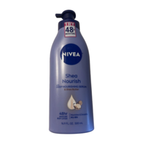 NIVEA Shea Nourish Body Lotion with Deep Nourishing Serum Shea Butter 16... - $13.69