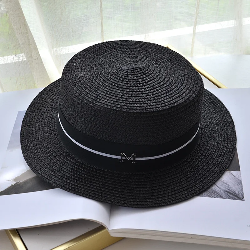 Hat For Women  Hat Summer Beach Hat Female Casual Lady Women Flat  Straw... - £100.08 GBP