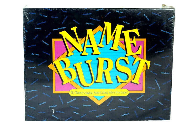 Hersch Name Burst The Memory Jogging Name Calling Who's Who Party Game - $18.80