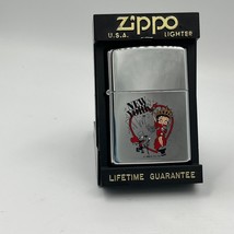 Zippo Betty Boop New York Statue Liberty Lighter Never Used w/Box &amp; Paper - $174.99