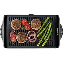 Chefman Electric Smokeless Indoor Grill w/Non-Stick Cooking Surface &amp; Adjustable - £57.85 GBP