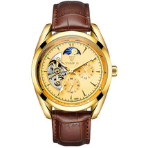 Small Dial Men&#39;s Watch Automatic Mechanical Watch Star Watch - £42.23 GBP