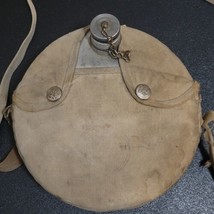 Vintage 40’s Boy Scouts of America Aluminum Canteen With Canvas Cover 2 ... - $447.16 MXN