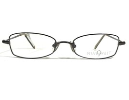 Nine West 97 UJ8 Eyeglasses Frames Grey Rectangular Full Rim 48-17-130 - $46.54