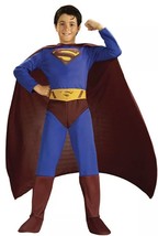 Superman Returns Movie DC Comics Superhero Halloween Boy Costume Sz Larg... - £14.78 GBP