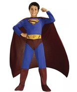 Superman Returns Movie DC Comics Superhero Halloween Boy Costume Sz Larg... - £14.98 GBP