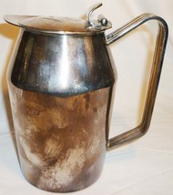 VINTAGE SILVERPLATED FAIRMONT HOTEL DOUBLE WALL COFFEE HOT WATER POT ITALY - £50.57 GBP