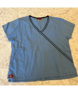 Dickies The Hip Flip Collection Scrub Top Womens Small - $20.17 CAD