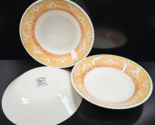 (3) Pier1 Moroccan Coupe Soup Bowls Set Earthenware Table Serve Dish Eng... - $46.40