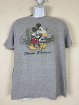 Disney Men Size L Gray Mickey Cactus Texas Forever T Shirt Retro Look Sh... - £6.78 GBP