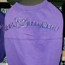 Disney Parks Tails Walt Disney World Spirit Jersey for Dogs Purple Small - $44.54
