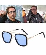 High Quality Iron Man Tony Stark Fishing Sunglasses Square Outdoor Sport... - $355.41 MXN