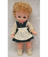 Vintage 1960s Doll Vinyl Sleep Eyes Blond Rooted Hair Cinderella Shoes 01 - £31.14 GBP