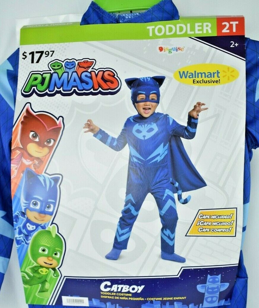 Disguise 2 Pc PJ Masks "Catboy" Infant Costume 2T New (Dress Up) Infants & Toddlers