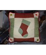 Unbranded Xmas Christmas Stocking Pillow 13 X 13 - $11.70