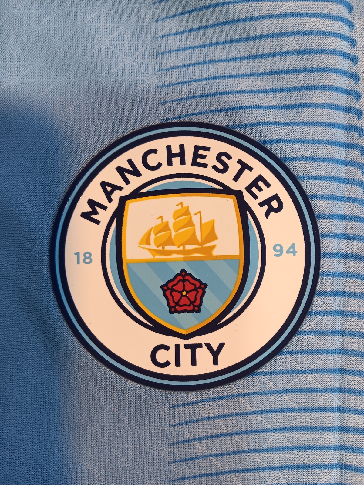 Phil Foden #47 Manchester City FC Japan Black Eye Patch Match Home Soccer Jersey Item image 7