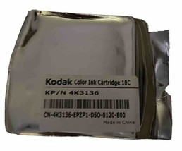 Kodak Color Ink Cartridge 10C KP/N 4K3136 Sealed Foil Pack Single - $9.50