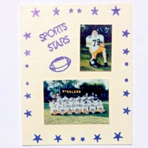 Dollhouse Miniature Sports Stars High School Football Team Photo Handmade Poster - £7.61 GBP