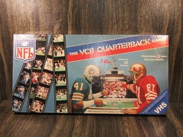 Vintage 1986 NFL Films The VCR Quarterback Board Game Complete Set NFC AFC - $19.79