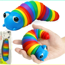 Big Eyes Caterpillars Fidget Anti-Stress Reliever Toys For Kids  - £9.87 GBP