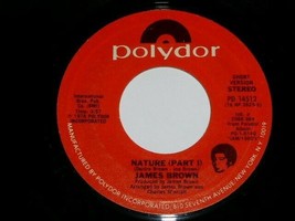 James Brown Nature 45 Rpm Record Vinyl Polydor Label - $15.99