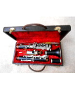 Silvertone Black Clarinet in case #22130 - £58.42 GBP