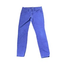 Ann Taylor LOFT Modern Skinny Jeans Size 28/6 Purple Womens Denim Stretc... - $19.79