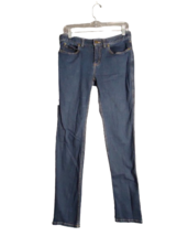 Duluth Trading Co Dark Wash Skinny Mid Rise Denim Jeans Womens Size 8 - £13.47 GBP